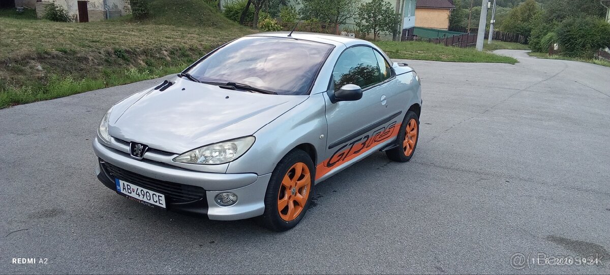 PEUGEOT 206 CC CABRIO 2.0i - 2