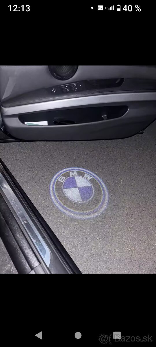 Bmw logo led projektor dverove - 2