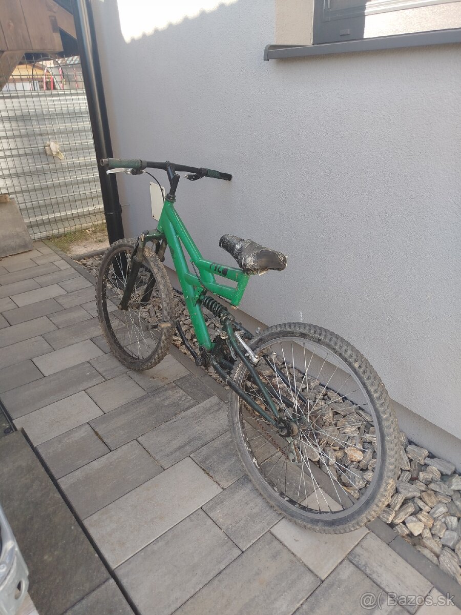 Detský celoodpružený bicykel - 2