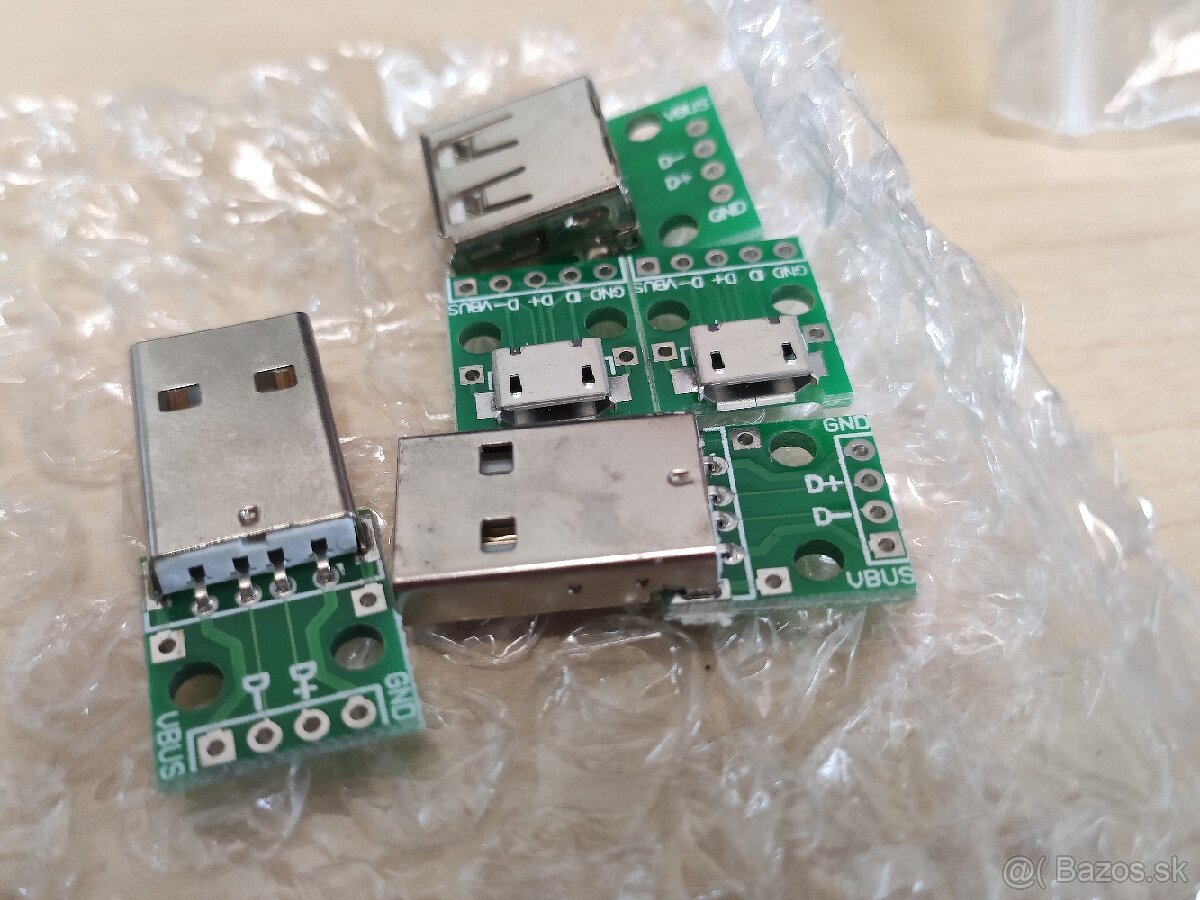 USB konektory - 2