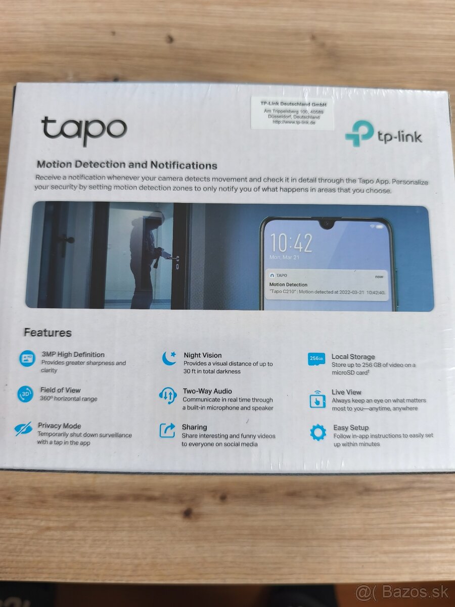 Wi-fi kamera tapo - 2