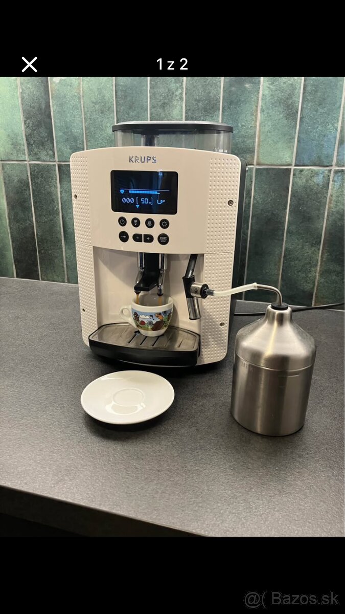 Plneautomatický kávovar Krups - plne funkčný - 2