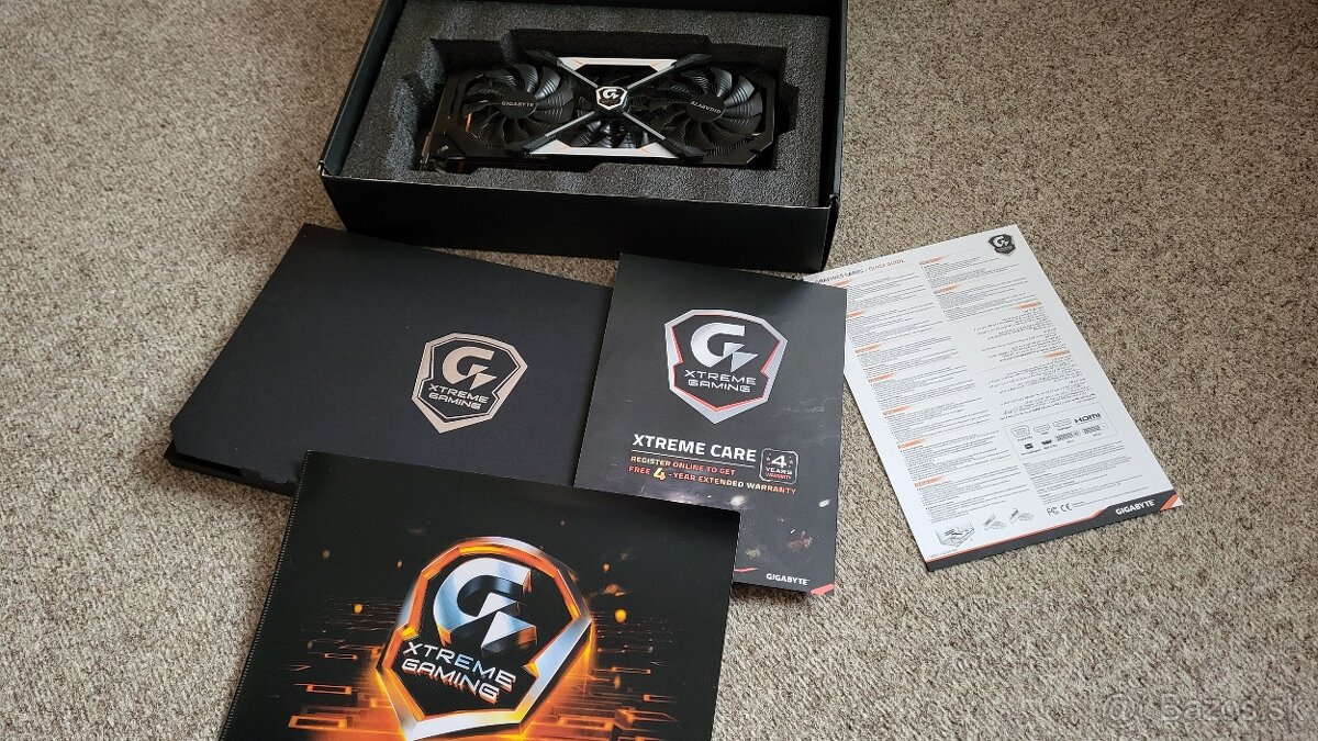 Nvidia GeForce GTX 1070 8GB XTREME Gaming (GIGABYTE) - 2