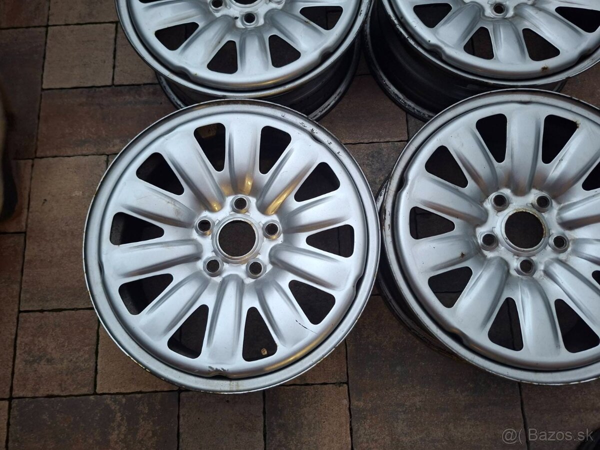 Plechové disky Škoda R16, 5x112 - 2
