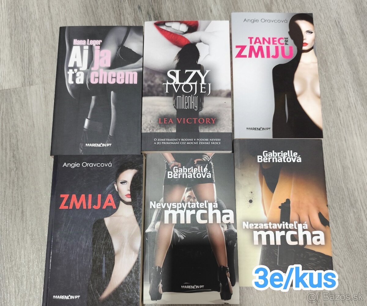 Knihy do kabelky, Evitovky a iné. - 2