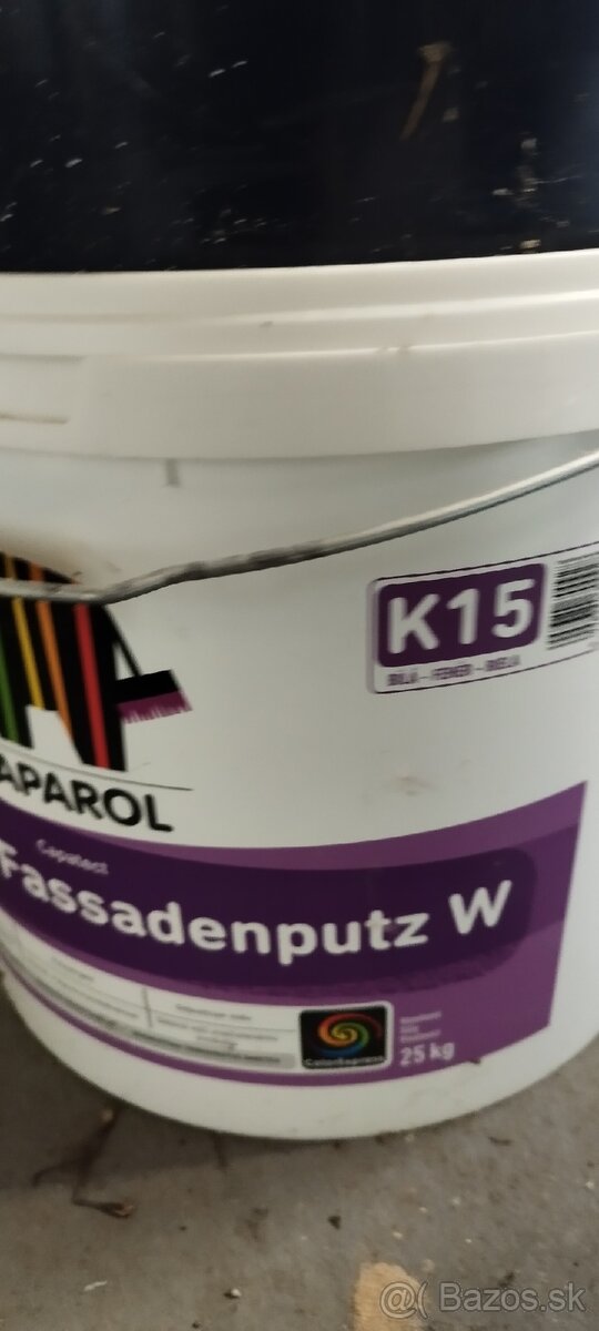 Fasádna farba biela - 2