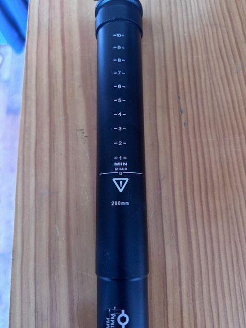 Teleskopická sedlovka - 2