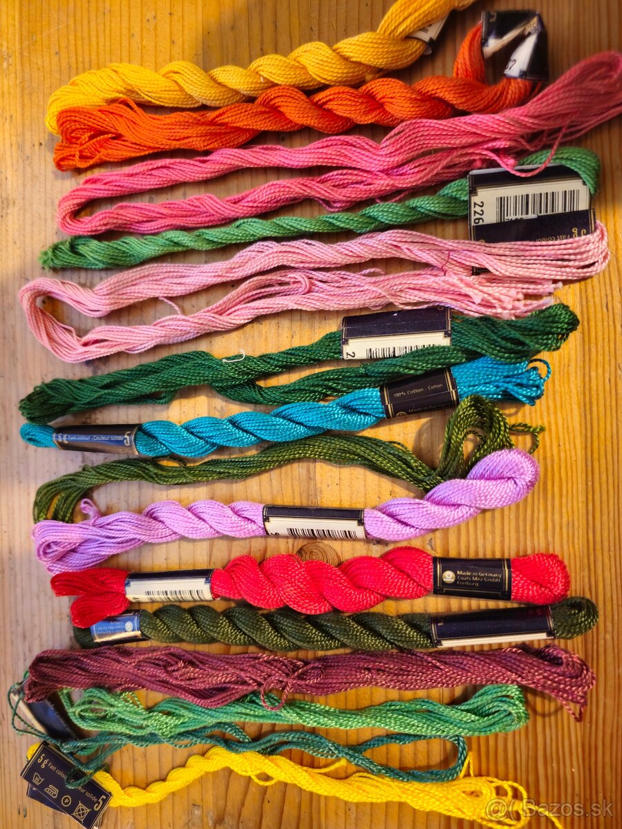 Vyšícvacue bavlnkyvyšívacie bavlnky - 2