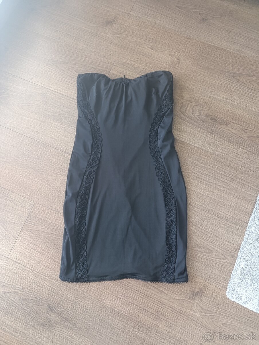 Šaty bez ramienok S - 2