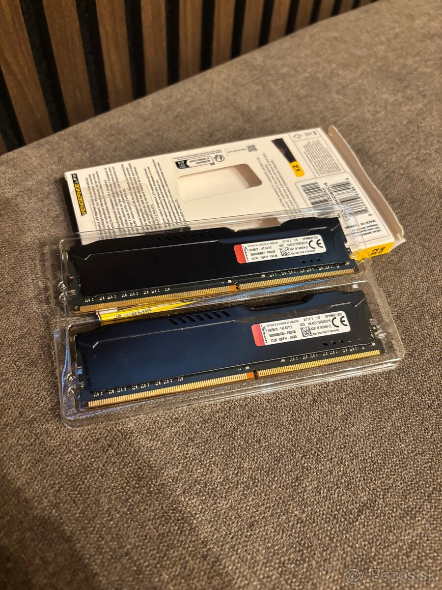 Kingston Fury HyperX DDR4 16 GB kit - 2