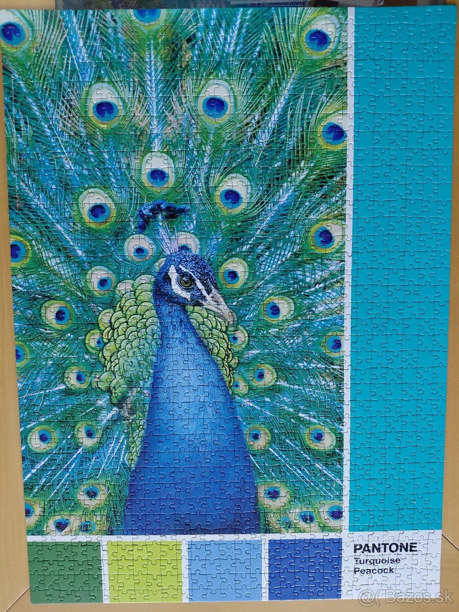 Puzzle 1000ks páv - 2