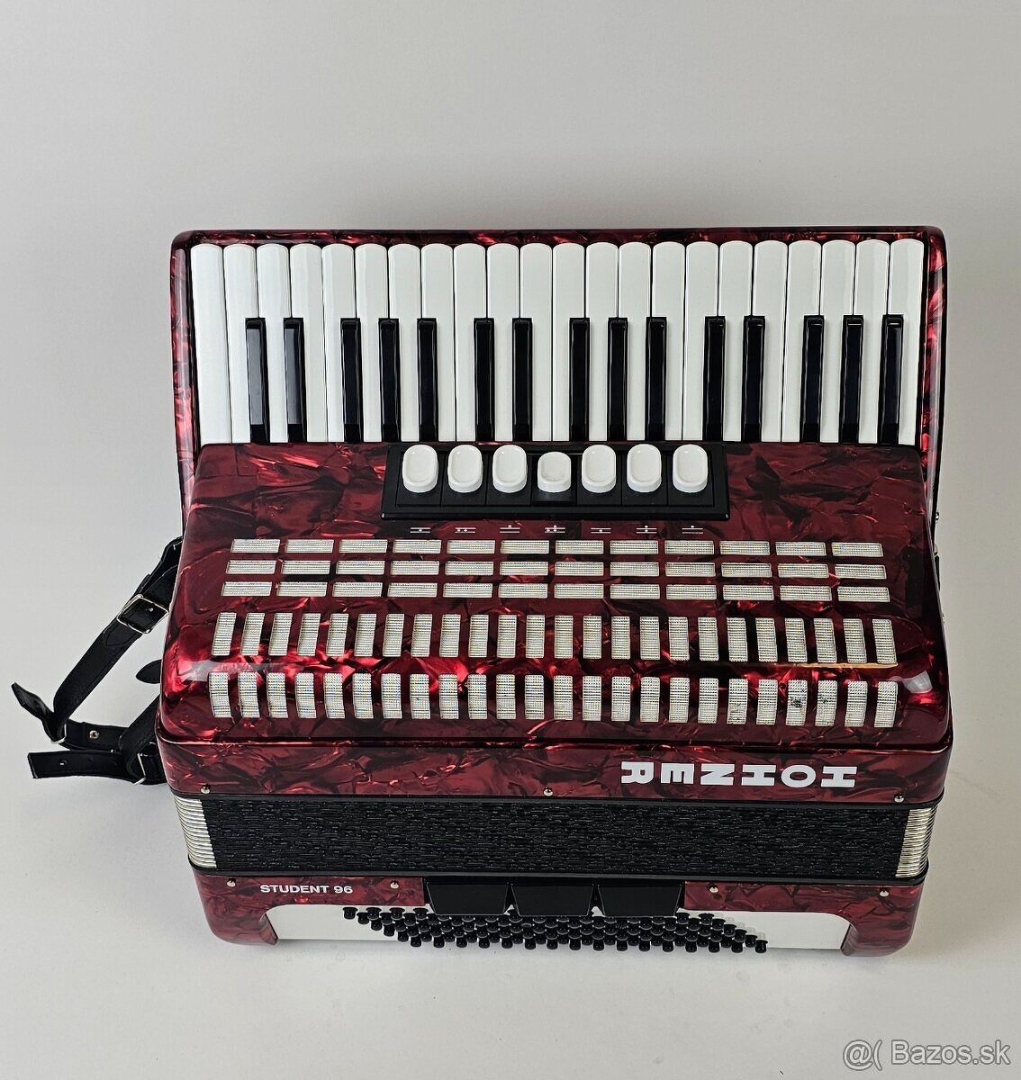 Akordeon harmonika Hohner Student 96 bas TOP STAV - 2