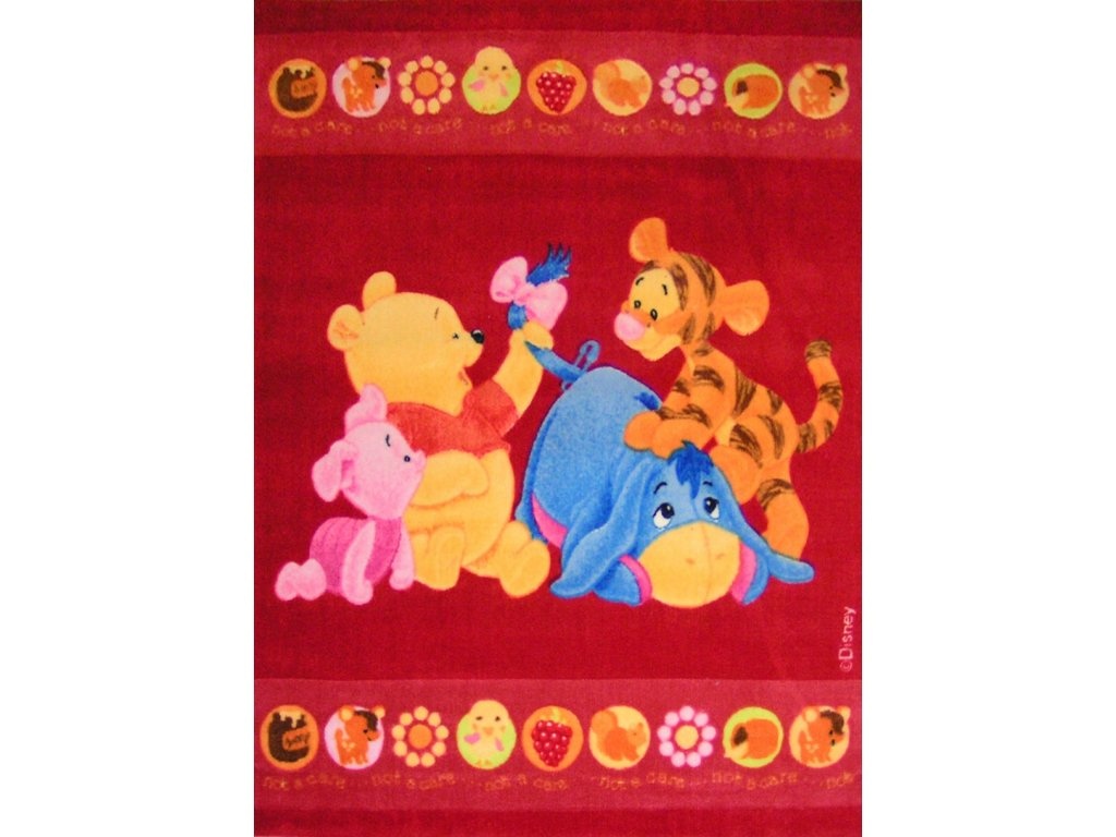 Detský koberec macko Pu - 2