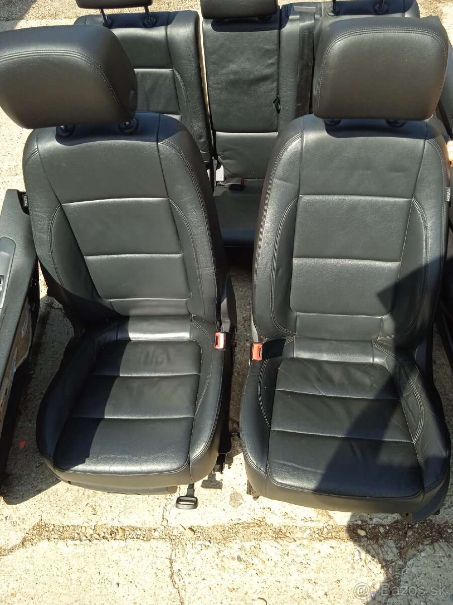 Kožený interiér vw tiguan facelift 2014 - 2