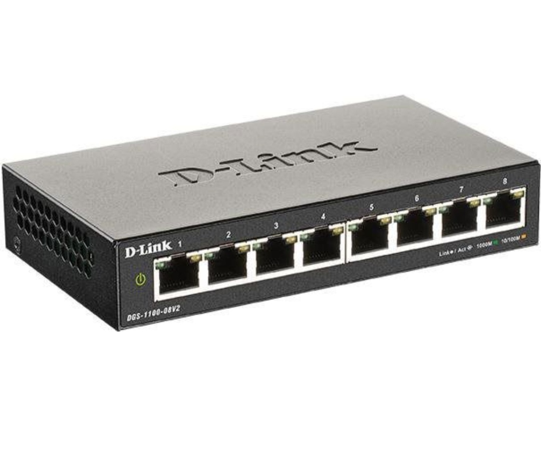 D-Link DGS-1100-08V2 switch - 2