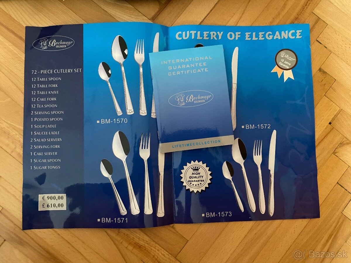 Predám sadu 70ks príborov Solingen - 2