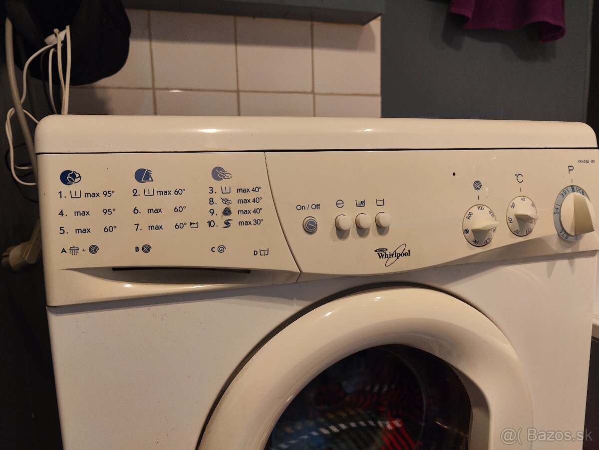 Predám práčku Whirlpool - 2