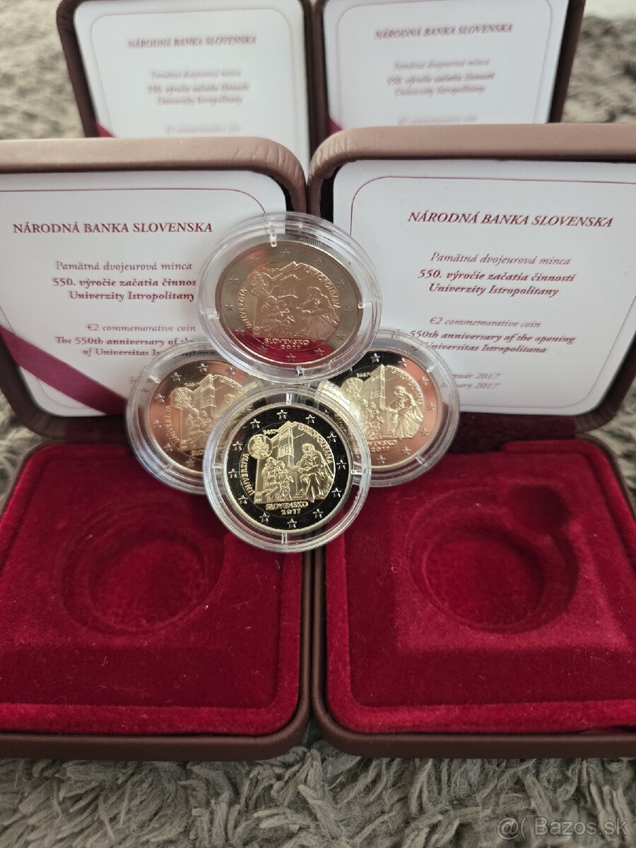 2€ pamätná minca Slovensko 2017 Proof - 2