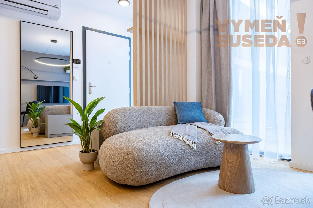 VYMEŇ SUSEDA – VÝNIMOČNÝ 2 IZB. BYT S TERASOU A PARKOVANÍM, - 2