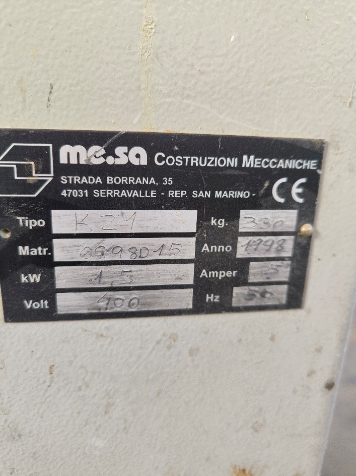 Viacvretenová vŕtačka ME.SA K 21 - 2