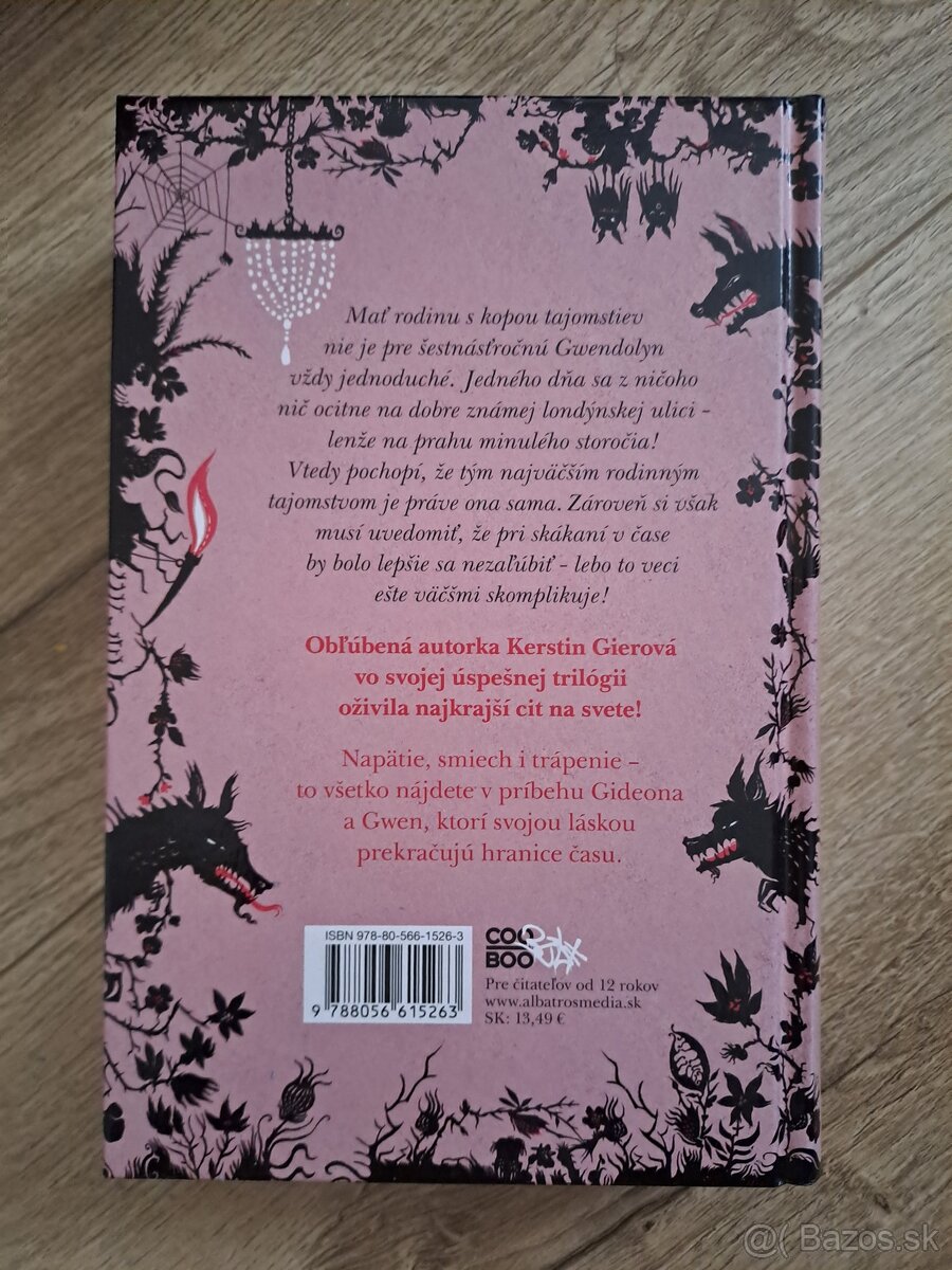 Predám knihu Červená ako rubín - Kerstin Gierová - 2