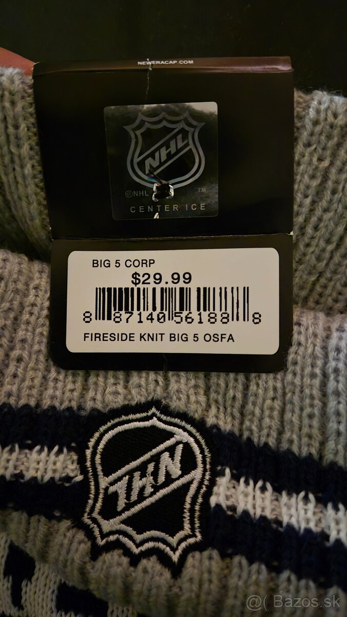 NHL zimné pletené čiapky značka newera - 2