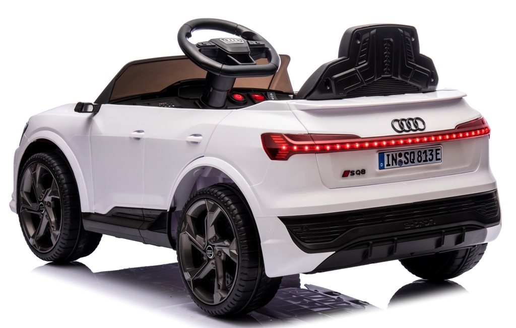 Elektrické autíčko Audi SQ8 e-tron Bielev čierne - 2