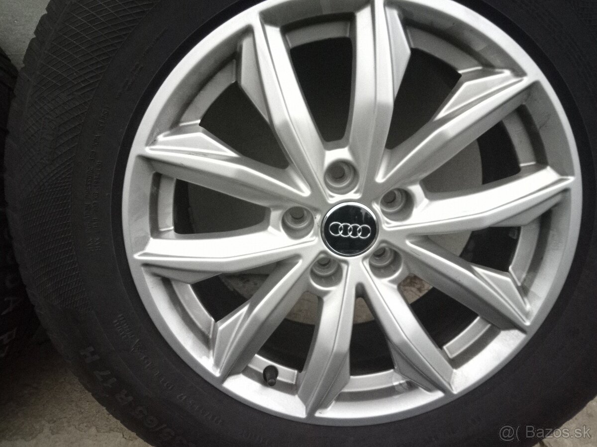 17"5x112 ET 34 Audi Q5...235/65/17 zimná sada - 2