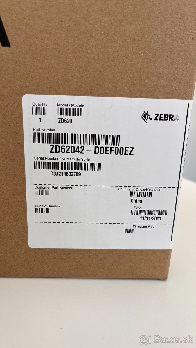 Zebra ZD620 - termo tlačiareň - 2