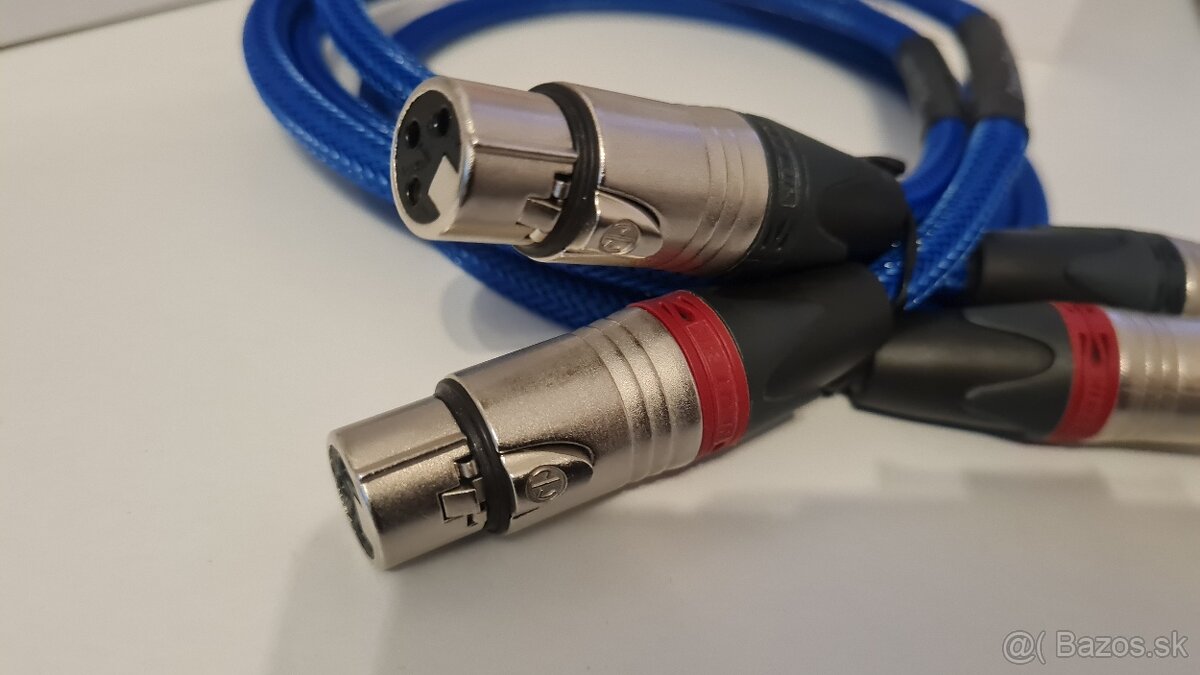 Predám Chord Cadenza Reference 2XLR-2XLR × 1m - 2