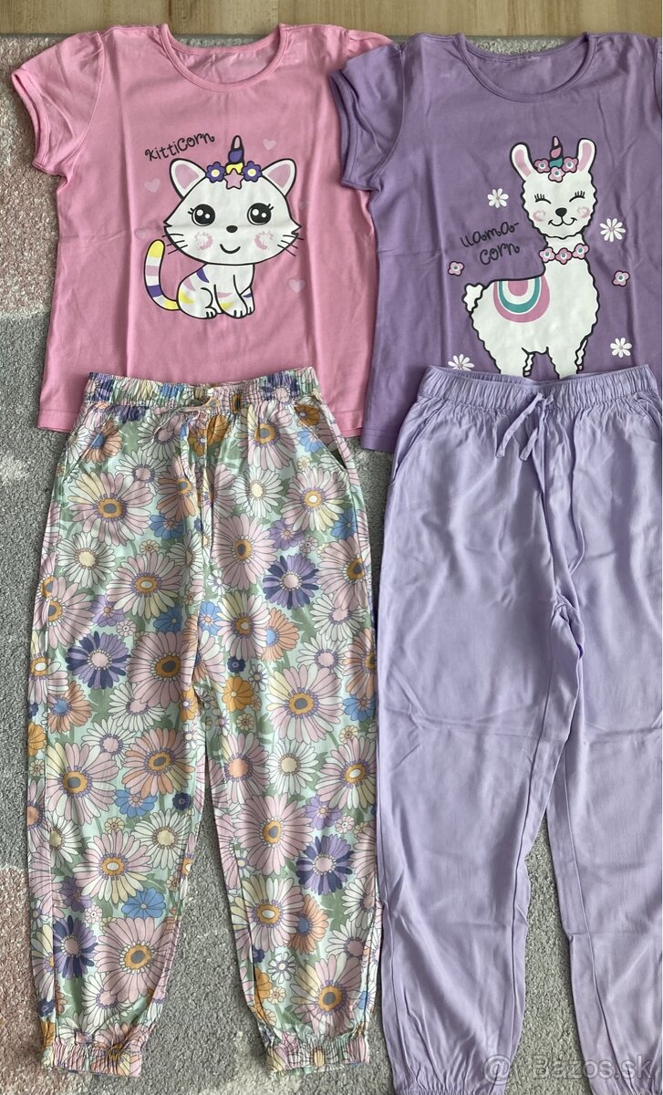 Tri letné komplety veľ. 134 - 2