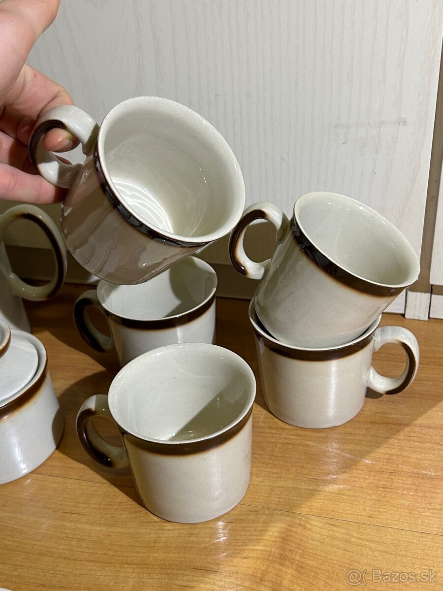 Keramická čajová súprava - 2
