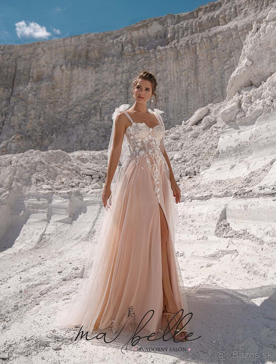 Nežné svadobné šaty - 2
