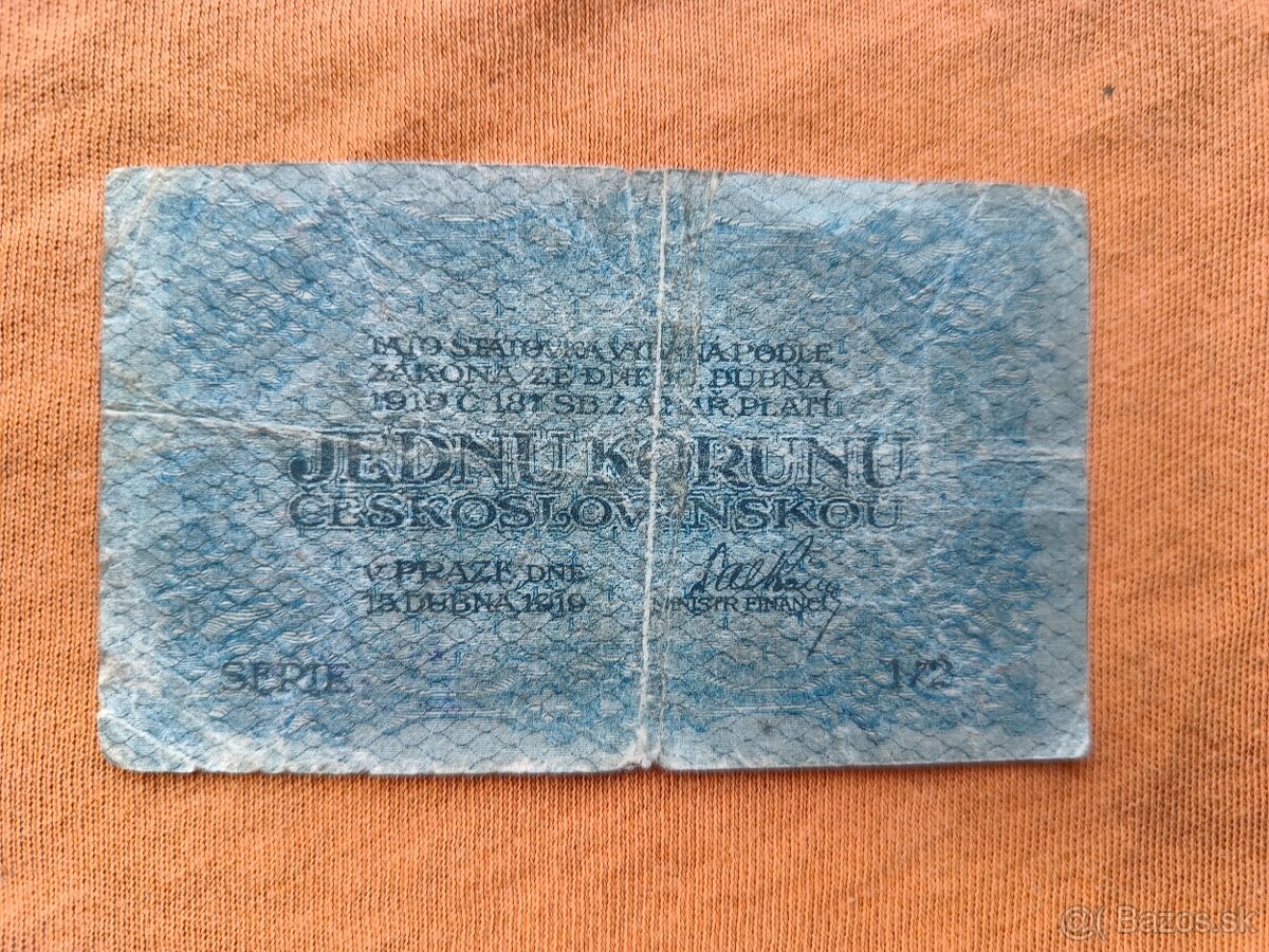Bankovky ČSR - 10 - 2