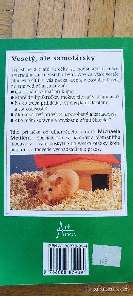 Škrečky trpasličie a zlaté - 2