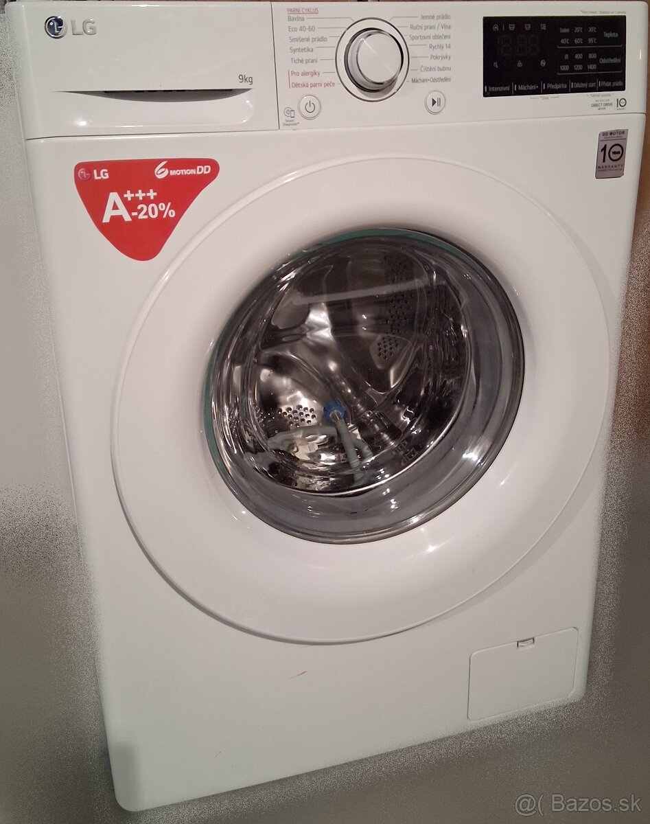 Pračka LG TURBO 1-9Kg Tr., A+++ - 2