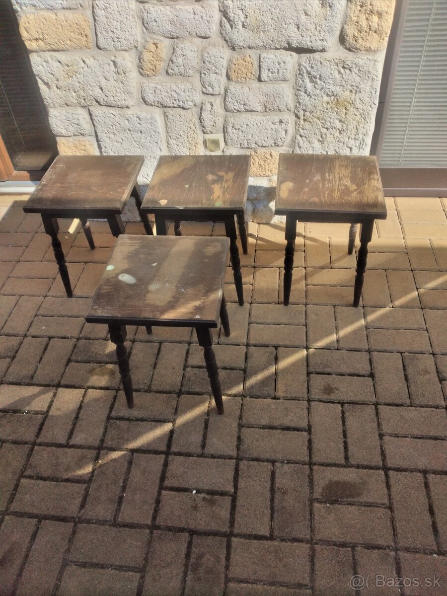 Drevene stolicky - 2