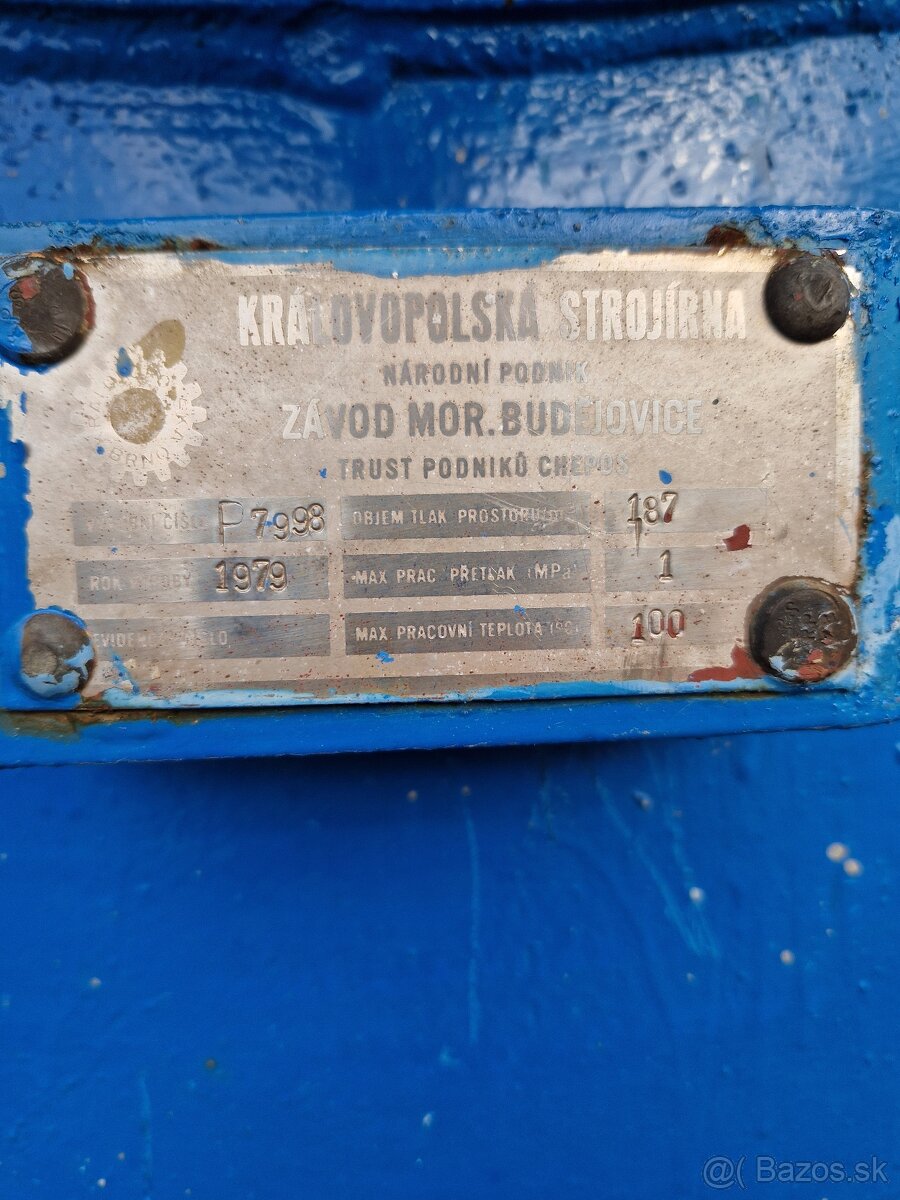 Tlaková nádoba 1870l - 2