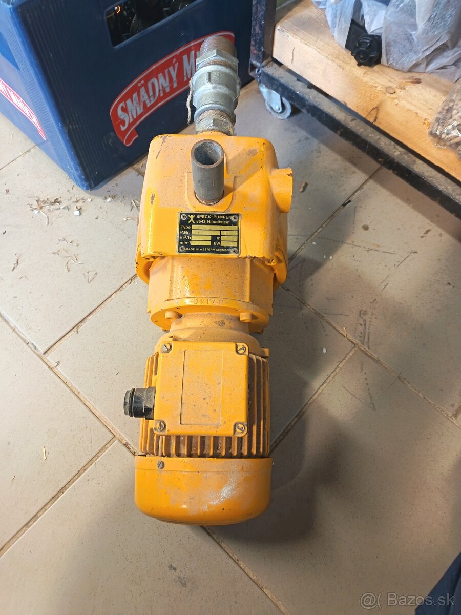 Čerpadlo na vodu. - 2