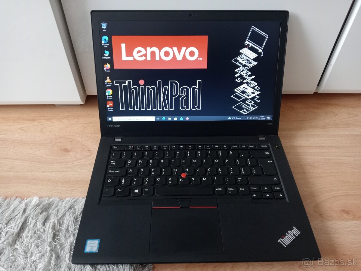 predám Lenovo Thinkpad t470 / Intel core i5 / 256gb ssd - 2