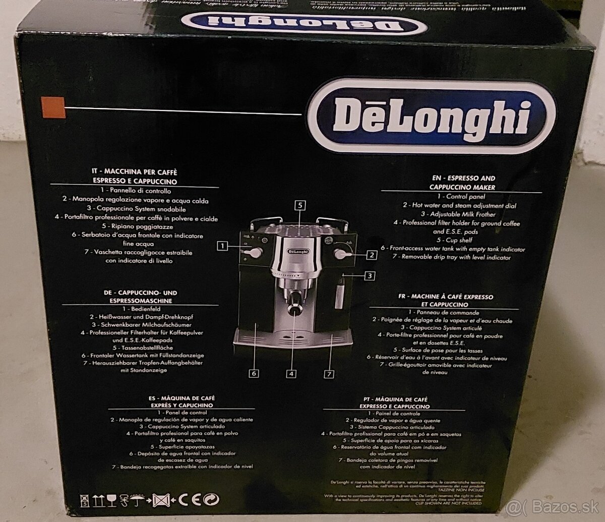 De Longhi espresso EC 820B - 2
