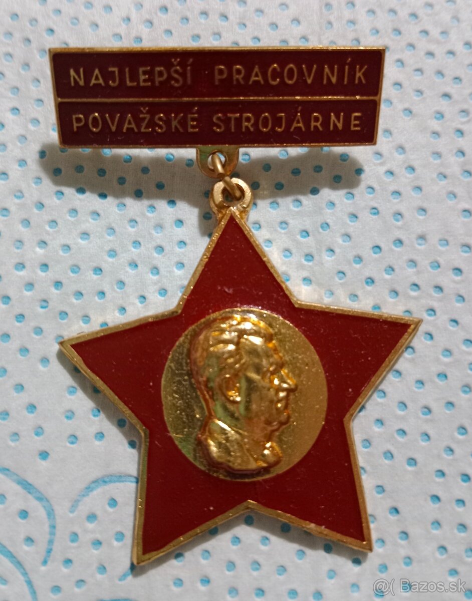 odznaky Považske strojarne - 2