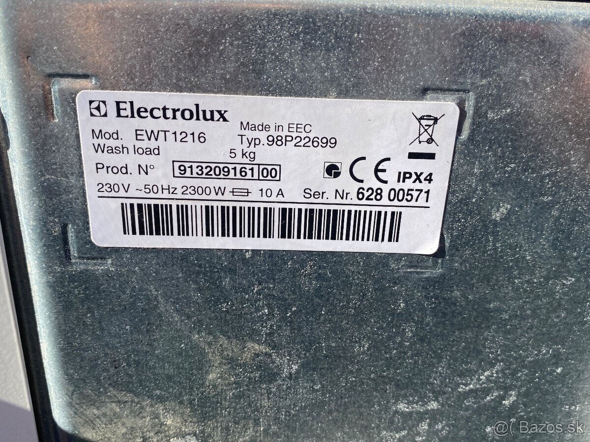 Práčka electrolux - 2