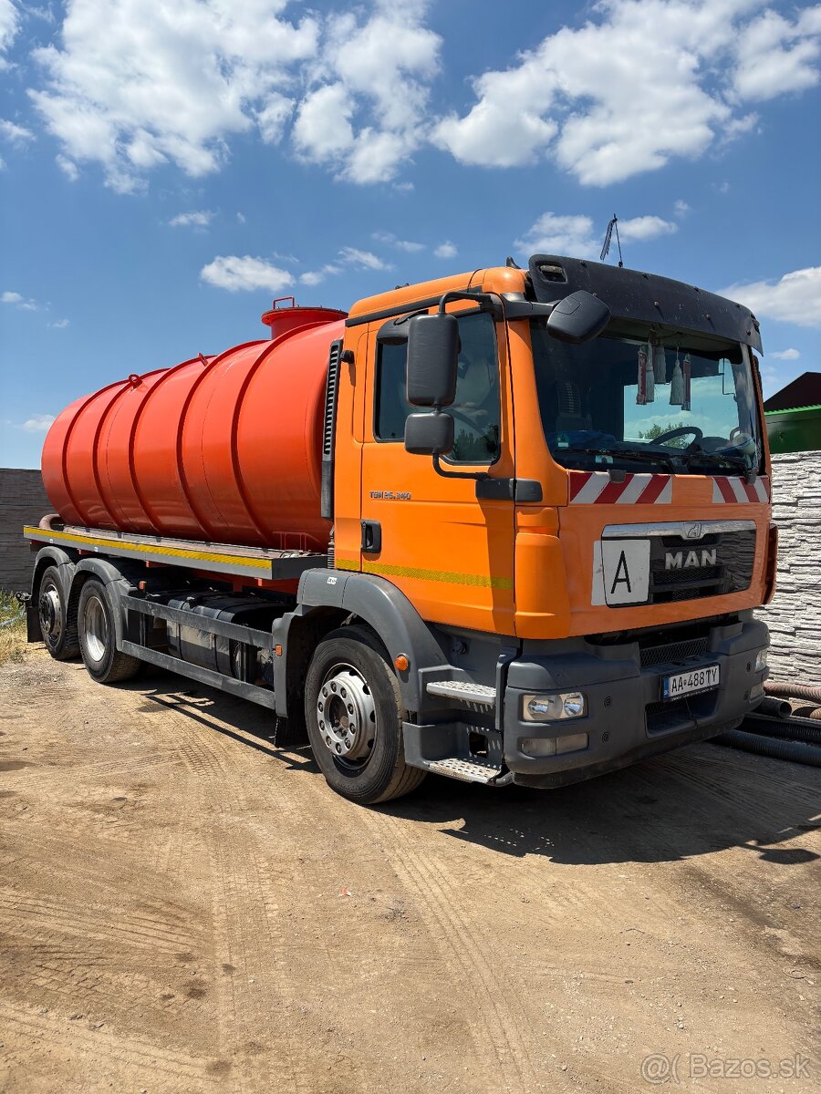 Fekal, cisterna MAN TGM 26.340 - 2