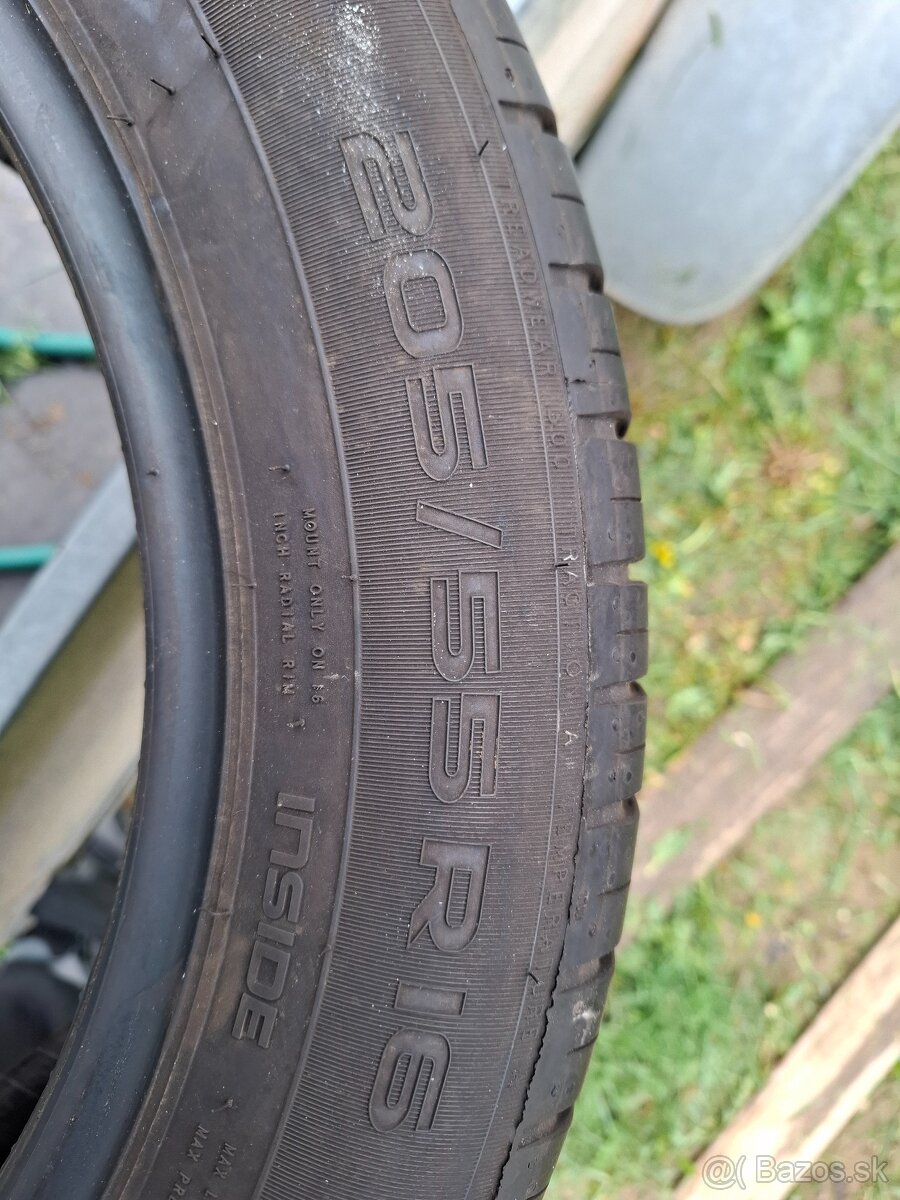 Letné pneumatiky 205/55/R16 - 2