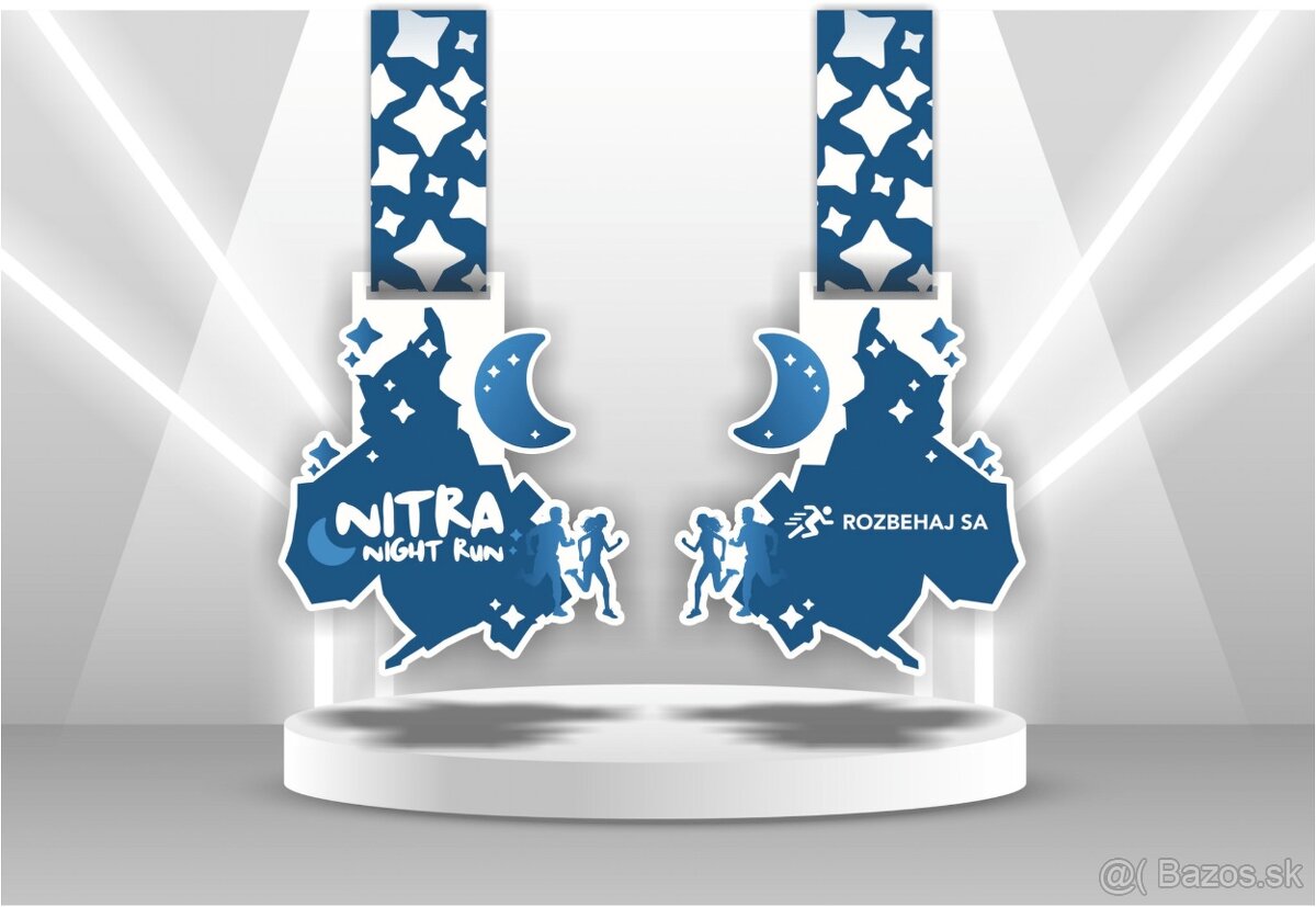 Kúpim medaile NightRun Nitra - 2