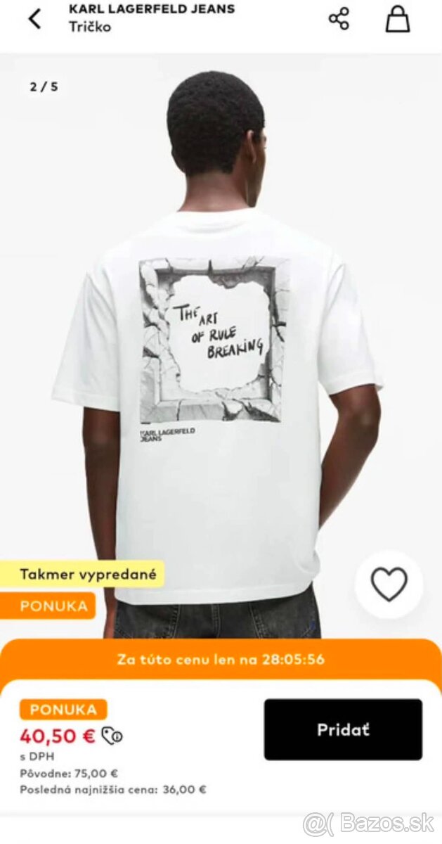 Tricko karl lagerfild - 2