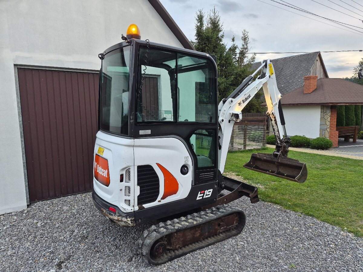 Minibager Bobcat e19 rok 2020 - 2