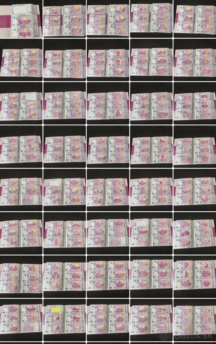 0€ bankovky souvenir - 2