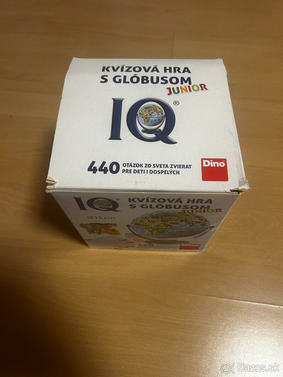 Kvízová hra s glóbusom Junior – Dino - 2